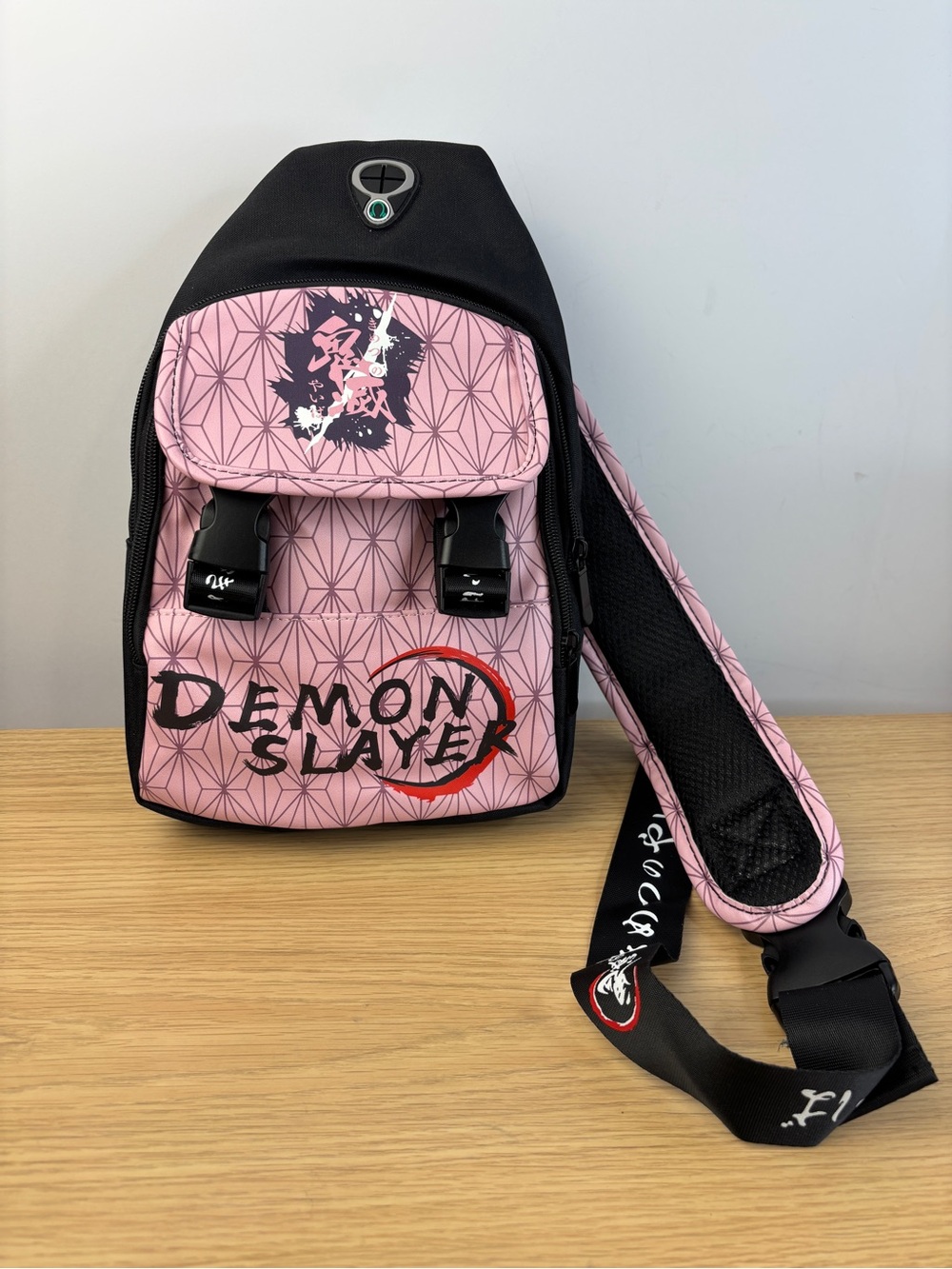 Demon Slayer Pink Sling Bag